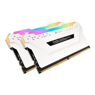 CORSAIR CMW16GX4M2C3200C16W Corsair Vengeance RGB PRO DDR4 16GB (2x8GB) 3200MHz CL16 1.35V XMP 2.0 White