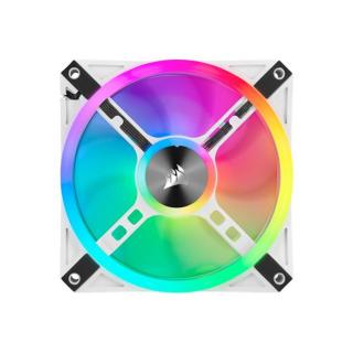 CORSAIR iCUE QL120 RGB 120mm White Single Fan