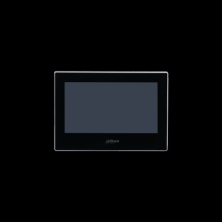 Dahua IP video kaputelefon - VTH2621G-WP (beltéri egység, WiFi, 7" touch screen, 1024x600, PoE, SD, I / O, H.265, fekete)