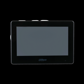 Dahua IP video kaputelefon - VTH5422HW (beltéri egység, 7" touch screen, 3 ajtó vezérlés, SD, I / O, PoE, wifi, fehér)