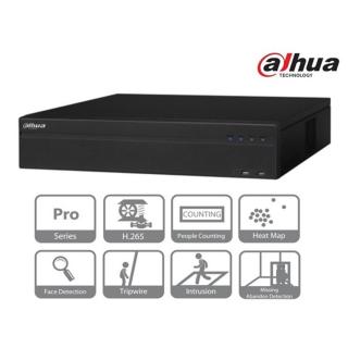 Dahua NVR Rögzítő - NVR5864-4KS2 (64 csatorna, H265, 320Mbps rögzítési sávszélesség, HDMI + VGA, 3xUSB, 8x Sata, I / O,Raid)