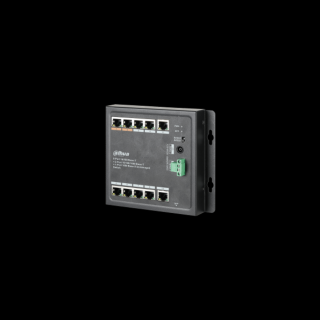 Dahua PoE switch Fali - PFS3111-8ET-96-F (8 port 100Mbps PoE (96W) + 2port 1Gbps + 1 SFP)