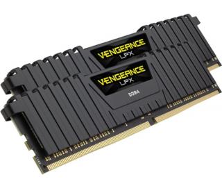DDR4 16GB 3200MHz Corsair Vengeance LPX Fekete (2x8GB) CL16 Fekete