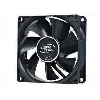 DeepCool Cooler 8cm - XFAN 80 (20.3dB; max. 37,03 m3 / h; 3pin csatlakozó; 8cm, ház hűtésre)