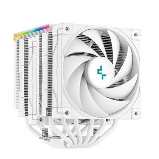 DeepCool CPU Cooler - AK620 Digital WH (28 dB; max, 117,21 m3 / h; 4pin csatlakozó, 6 db heatpipe, 2x12cm, PWM, fehér)