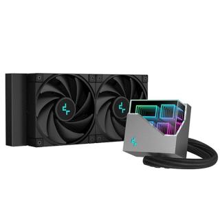 DeepCool CPU Water Cooler - LT520 (max 19dB; max. 145,86 m3 / h; 2x12cm)