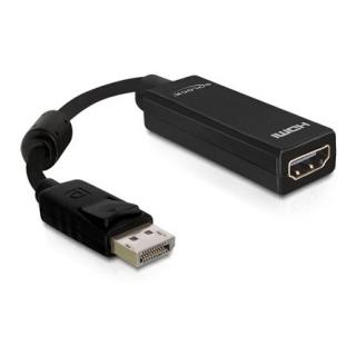 Delock Displayport -> HDMI M / F adapter fekete