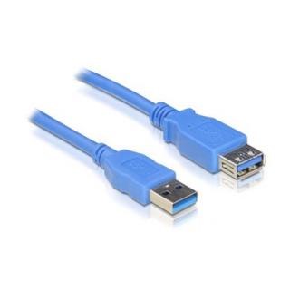 Delock USB 3.0 A M / F adatkábel hosszabbító 2m kék