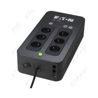EATON UPS 3S (3 + 3 Schuko) 700VA (420 W) OFFLINE szünetmentes tápegység, torony - USB interfész felügyeleti szoftverrel