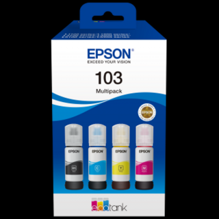 EPSON Tintapatron szett 103 EcoTank 4-colour Multipack (BCMY)