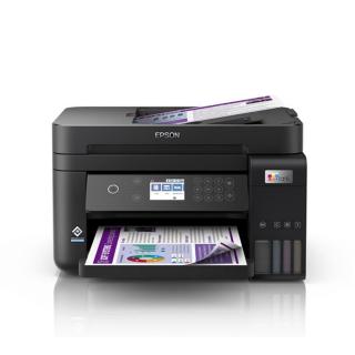 EPSON Tintasugaras nyomtató - EcoTank L6270 (A4, MFP, színes,4800x1200 DPI, 33 lap / perc, duplex, ADF, USB / LAN / Wifi)