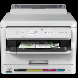 EPSON Tintasugaras nyomtató - WorkForce Pro WF-C5390DWF (A4, 4800x1200 DPI, 34 lap / perc, duplex, USB / LAN / Wifi)