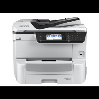 EPSON Tintasugaras nyomtató - WorkForce Pro WF-C8610DWF (A3, MFP, 4800x1200 DPI, 24 lap / perc, duplex, ADF, USB / LAN / Wifi)