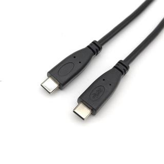 Equip Átalakító Kábel - 12888307 (USB-C2.0 to USB-C, apa / apa, fekete, 1m)