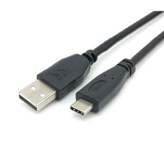 Equip Átalakító Kábel - 128885 (USB-C2.0 to USB-A, apa / apa, fekete, 2m)