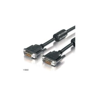 Equip Kábel - 118932 (DVI-D Dual Link kábel, apa / apa, 1,8m)