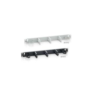 Equip Rack Kiegészítő - 327311 (Kábel rendező panel, Gyűrű panel, 1U(19"), fekete)