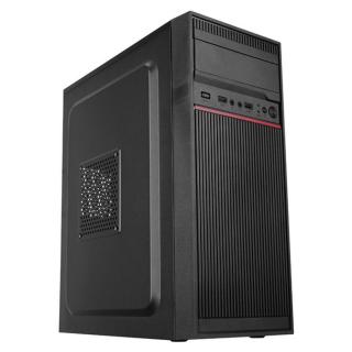 Everest Számítógépház -  K210 Peak 250W (fekete; Micro ATX / ATX / MINI-ITX, 250W táp, 2xUSB2.0 )