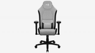 Gamer szék Aerocool CROWN AeroWeave Ash Grey Szürke