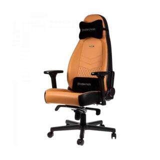 Gamer szék noblechairs ICON Valódi Bőr Konyak