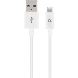 Gembird 8-pin charging and data cable, 2m, white