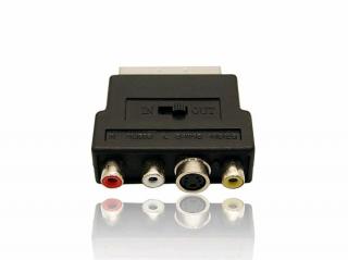 Gembird Cablexpert Adapter SCART --> 3x RCA + 1 S-Video (CCV-4415)