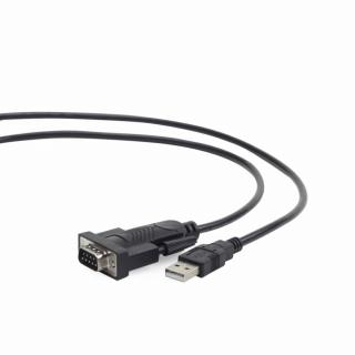 Gembird Cablexpert USB 2.0 --> DB9M serial port átalakító 1.5m (UAS-DB9M-02)