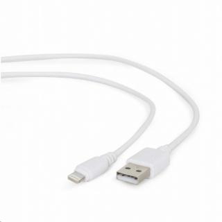 Gembird Cablexpert  USB -> Lightning kábel 1m fehér (CC-USB2-AMLM-W-1M)