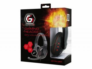GEMBIRD GHS-402 Gaming headset with volume control glossy black