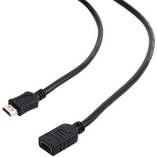 Gembird HDMI 1.4 M / F video jelkábel hosszabbító 0.5m fekete