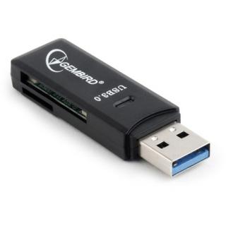 Gembird USB 3.0 SD / MicroSD kártyaolvasó fekete