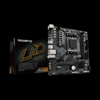 GIGABYTE Alaplap AM5 A620M H AMD A620, mATX