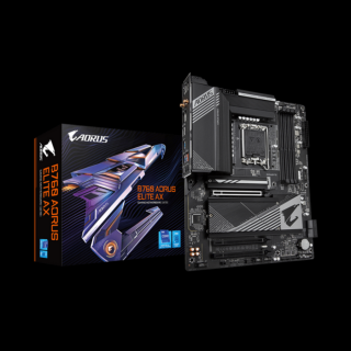 GIGABYTE Alaplap S1700 B760 AORUS ELITE AX INTEL Z760, ATX