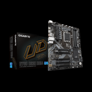 GIGABYTE Alaplap S1700 B760 DS3H DDR4 INTEL Z760, ATX