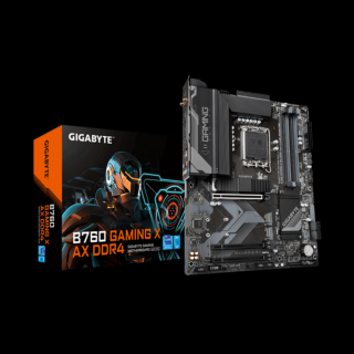 GIGABYTE Alaplap S1700 B760 GAMING X AX DDR4 INTEL Z760, ATX