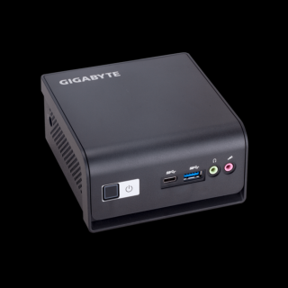 GIGABYTE PC BRIX, Intel Celeron N4500 2.8 GHz, HDMI, MiniDisplayport, LAN, WIFI, Bluetooth, 2,5" HDD hely, USB 3.0