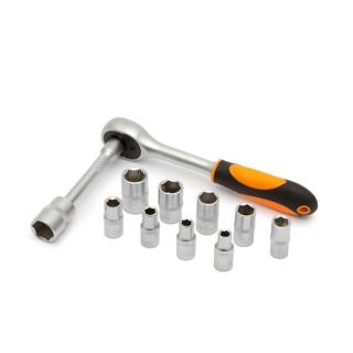 Handy Dugókulcs készlet - 10857A (12 db-os, 1 / 4",  5-13 mm)