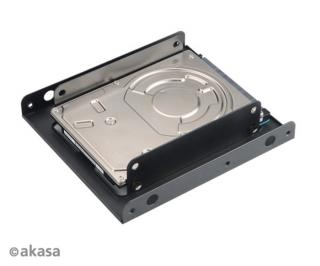 HDD/SSD beépítő keret Akasa 3.5 helyre - 2x 2.5 HDD/SSD + kábel