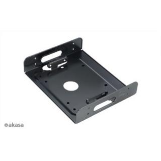 HDD/SSD beépítő keret Akasa 5.25 helyre - 3.5/2.5 HDD/SSD Fekete