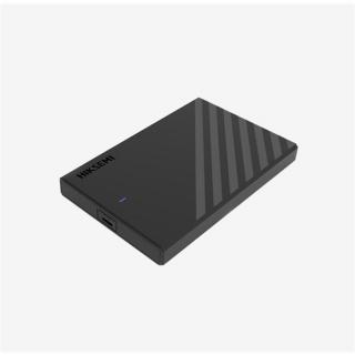 HIKSEMI Külső Ház SATA HDD  SSD Alumínium ház, USB 3.0 / Type-C (6Gbps), Fekete (HIKVISION)