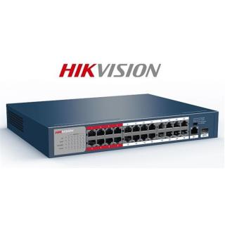 Hikvision Switch PoE - DS-3E0326P-E / M (24 port 100Mbps, 225W, 1 port 1000Mbps combo, L2)