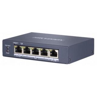 Hikvision Switch PoE - DS-3E0505HP-E (5 port 1000Mbps, 60W, L2)