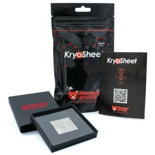 Hővezető lap Thermal Grizzly  KryoSheet 25 x 25mm