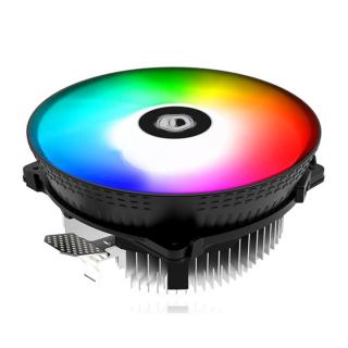 ID-Cooling CPU Cooler - DK-03 Rainbow (14.2-25.6dB; max. 104,48 m3 / h; 4pin csatlakozó, PWM, 12cm, LED)