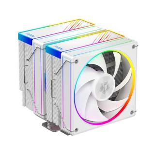 ID-Cooling CPU Cooler - FROZN A620 ARGB WHITE (29,9dB; max 132,52 m3 / h; 4Pin csatlakozó, 6 db heatpipe, 2x12cm, PWM)