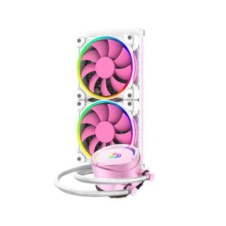 ID-Cooling CPU Water Cooler - PINKFLOW 240 ARGB V2 (16,3-33,5dB; max. 93,78 m3 / h; 2x12cm)