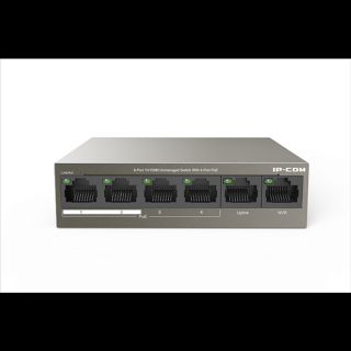 IP-COM Switch PoE - F1106P-4-63W (6x100Mbps; 4 af / at PoE port; 58W)