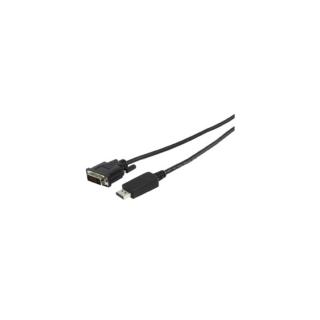 Kábel DisplayPort Átalakító DisplayPort (Male) - DVI (Male) 1.8m