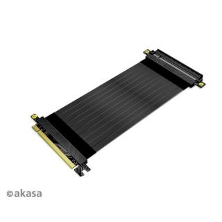 Kábel Riser Akasa PCI-express 3.0 x 16 20 cm Fekete