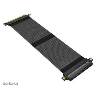 Kábel Riser Akasa PCI-express 3.0 x 16 30 cm Fekete